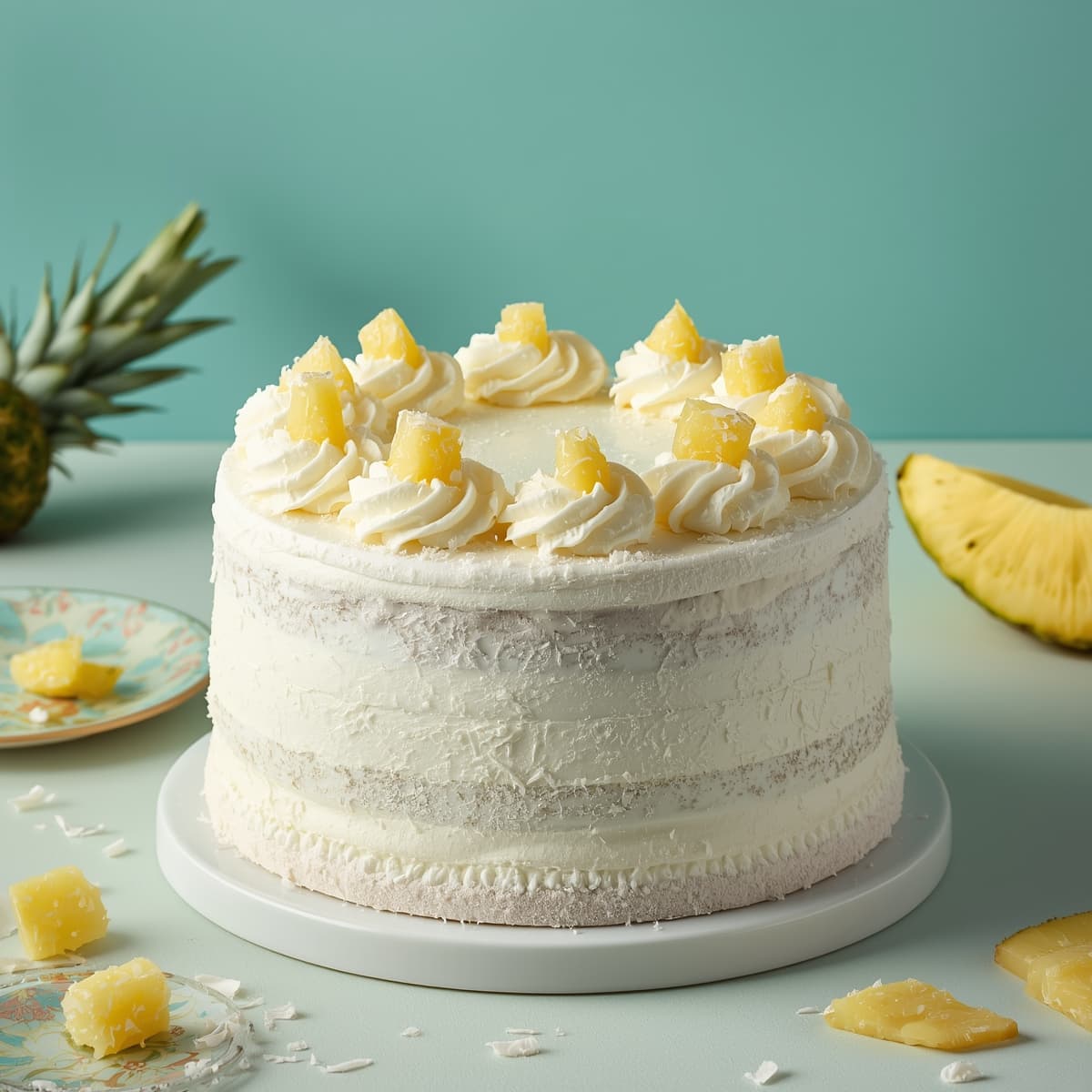 Torta Freez Abacaxi com Coco